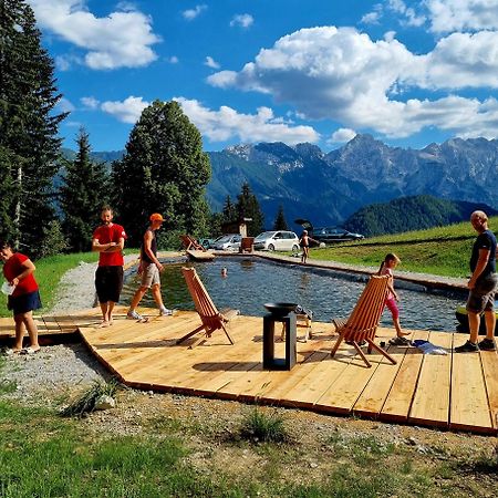 Holiday Chalet "Alpine Dreams" With Private Wellness Solčava Exterior foto