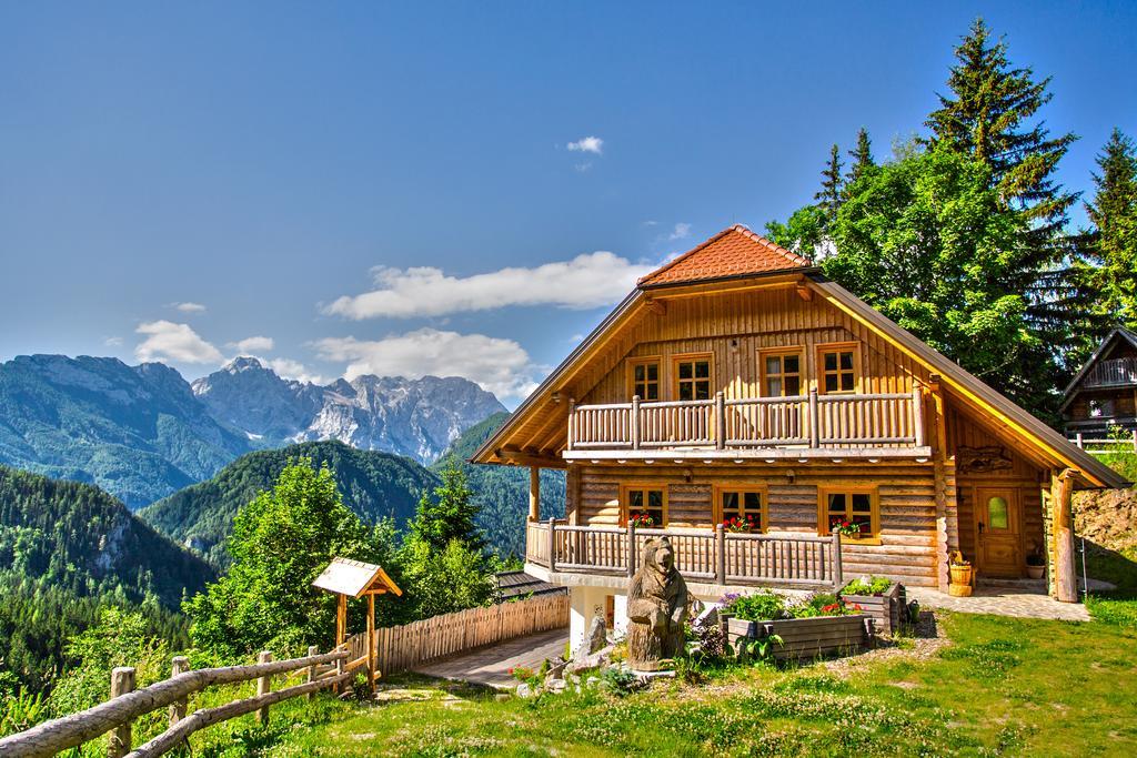 Holiday Chalet "Alpine Dreams" With Private Wellness Solčava Exterior foto