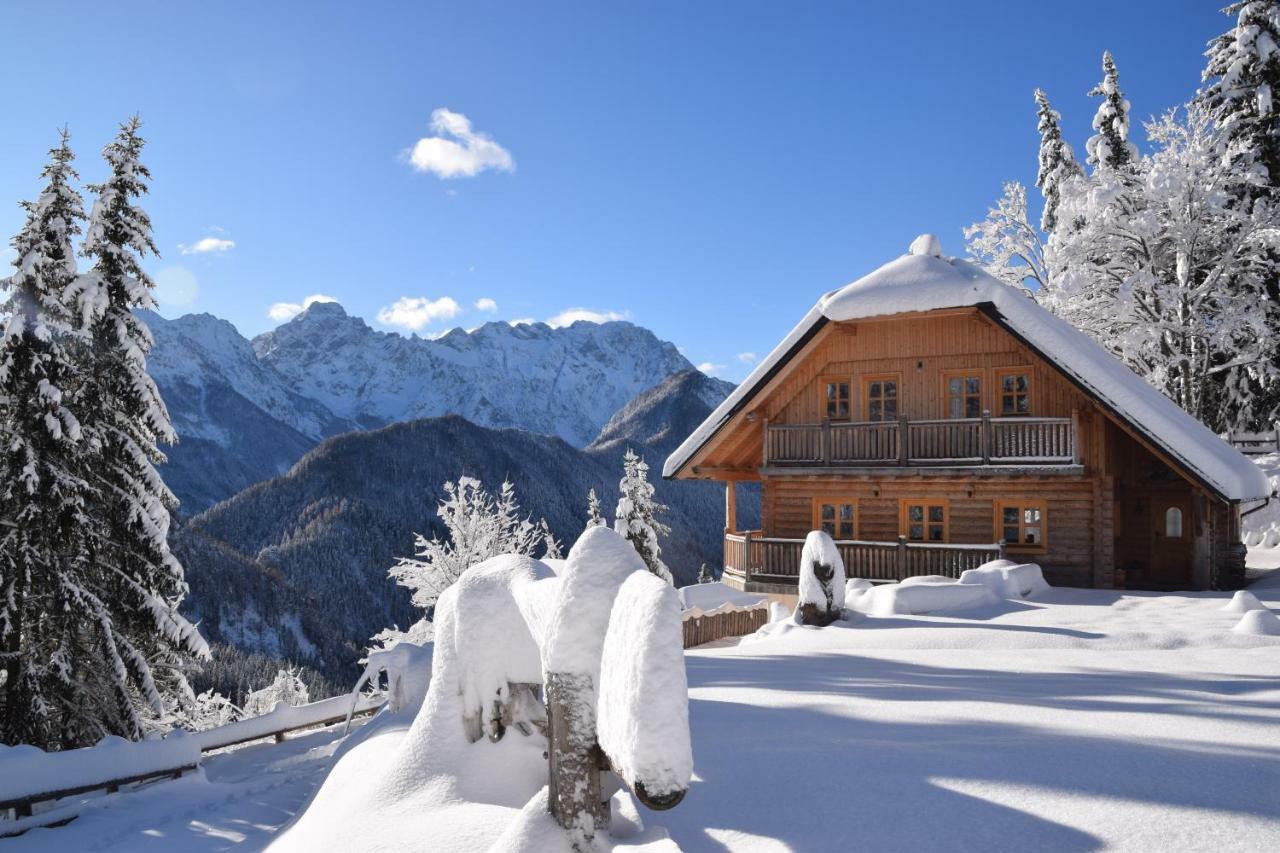 Holiday Chalet "Alpine Dreams" With Private Wellness Solčava Exterior foto