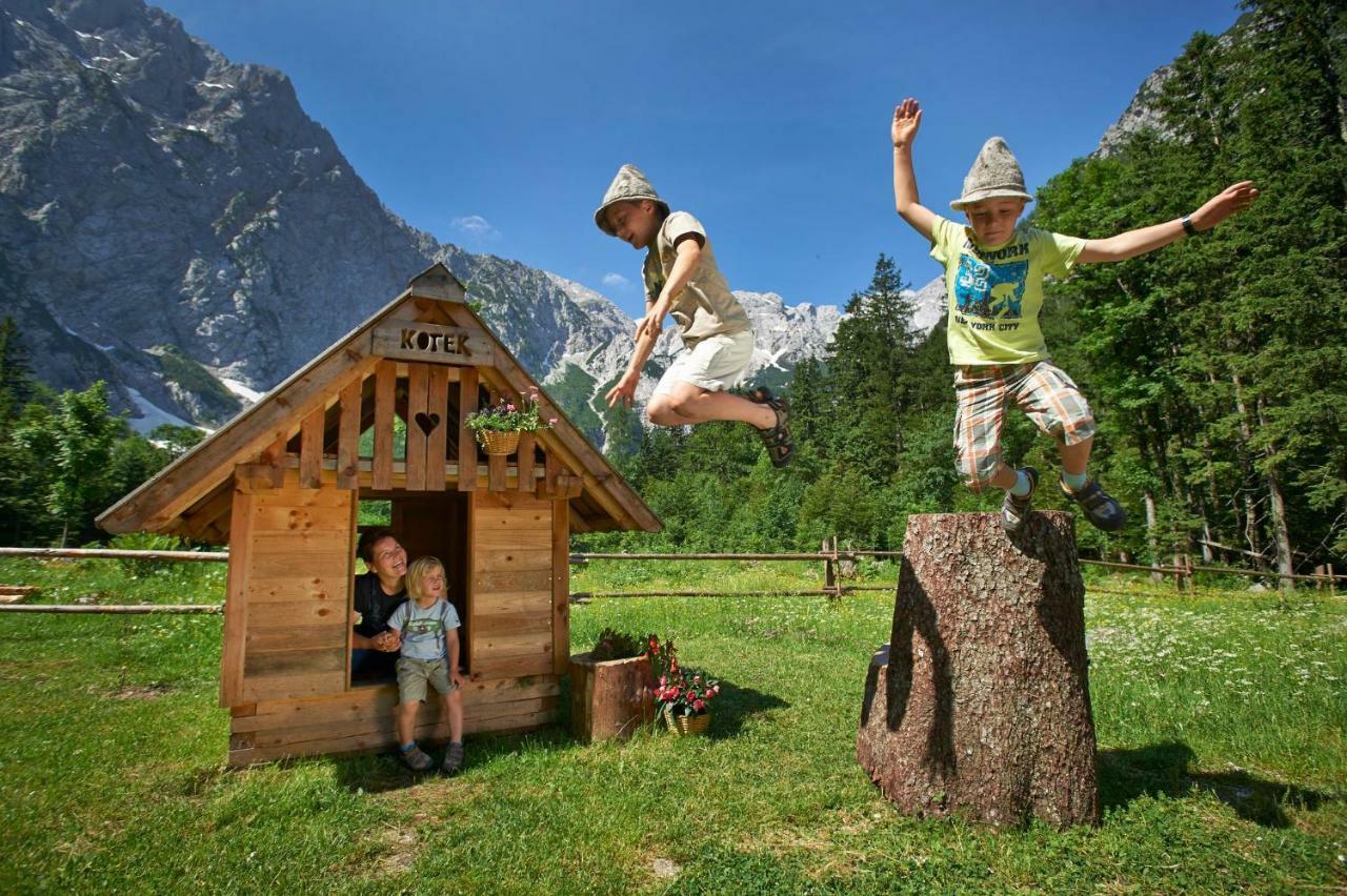 Holiday Chalet "Alpine Dreams" With Private Wellness Solčava Exterior foto
